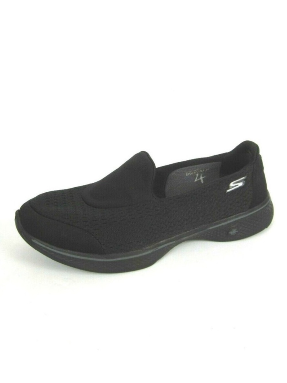Skechers GoGa Max Walk 4 Slip On Casual Walking Shoes #14148 Black Size 8 M